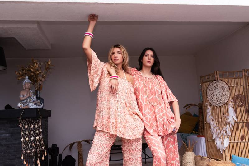 blouse terracotta
